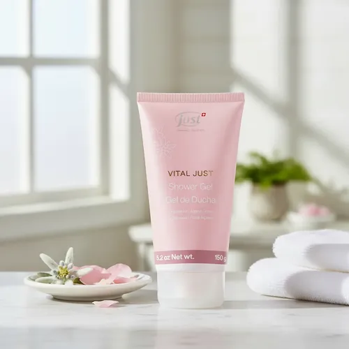 Gel De Ducha Vital Just Con Edelweiss Y Rosa Alpina 150g