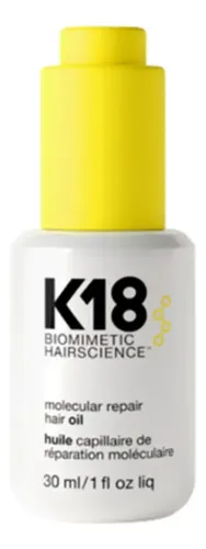 K18 Aceite Capilar Reparación Molecular Anti Frizz 30ml