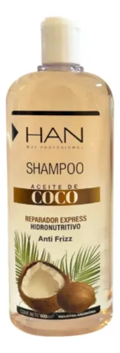 Han Shampoo Aceite De Coco Reparador Express Nutritivo 500ml