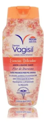 Dermo Vagisil Esencias Delicadas Jabón Íntimo Femenino 354ml