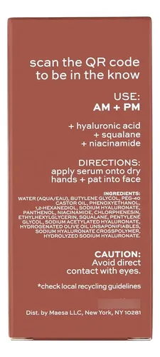 Sérum De Ácido Hialurónico Para Rostro Itk – Sérum Hidratant Todo Tipo De Piel Día/noche