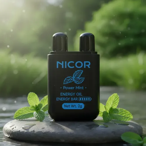 Inhalador Nasal Doble Portátil Aroma Refrescante Compacto Menta