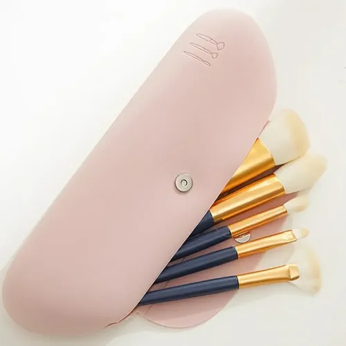 Bolsa De Cosméticos De Viaje Con Soporte De Maquillaje B2sil