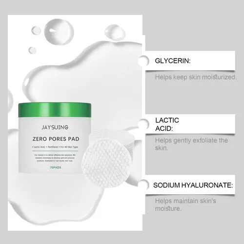 Almohadillas Exfoliantes Jaysuing Para Piel Limpia