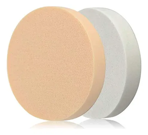 Esponja De Maquillaje Lassum, 6 Unidades, Redonda, Para El R