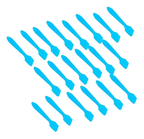 Miniespátulas Mezcladoras Con Cucharas De Plástico, 200 Unid
