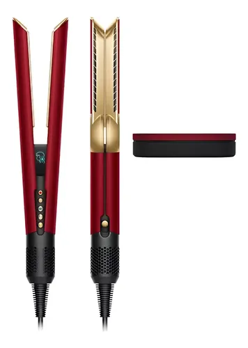 Dyson Airstrait Originnal Planchita Alisadora 2 En 1 Seca Y Alisa. Color Rojo