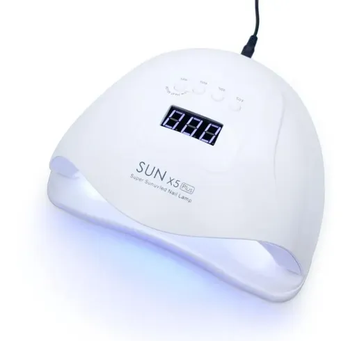 Cabina Uñas Led / Uv Sun 5x Plus 80w Display La Mas Potente