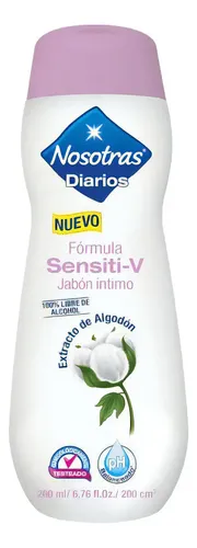 Jabón Intimo Nosotras Sensiti V – Ml A $19251