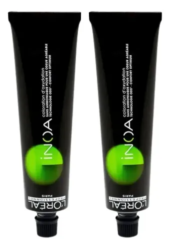 Kit Tintura Cabello Inoa Loreal Profesional Sin Amoniaco X2 7 – Rubio