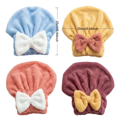 Zc Gorro Turbante De Microfibra For Secado Rápido De Zc