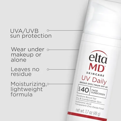 Protector Solar Facial Spf 40 Eltamd Uv Daily Con Zinc Oxide