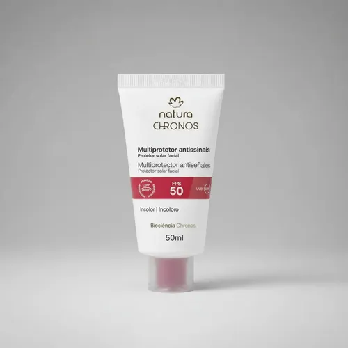 Natura Chronos Multiprotector Solar Facial Spf 50