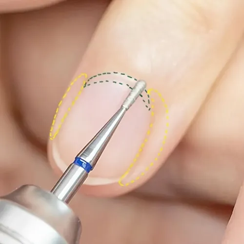 Juego De Brocas De Uñas De 3 Piezas Para Quitar Esmalte Acrí 3pcs