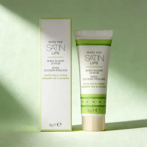 Mascarilla Exfoliante De Labios De Karité Satin Lips 8 G