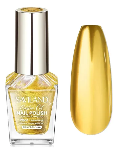 Esmalte Dorado Metálico Saviland 0.34 Oz