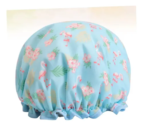 Gorro Ducha Doble Capa Baño Cocina Spa Protege Cabello