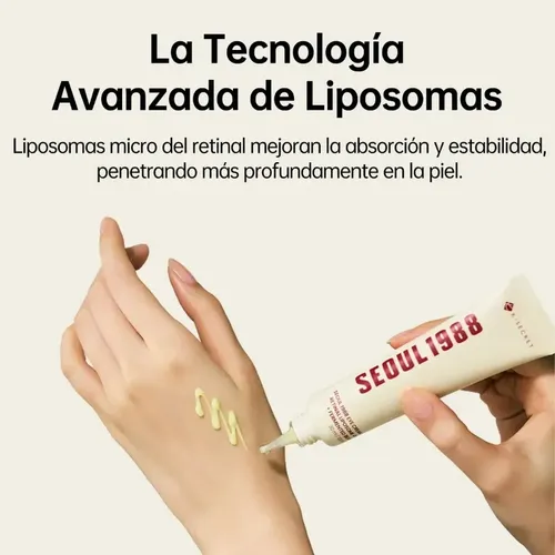 K-secret Seoul 1988 Crema De Ojos Retinal Liposoma 4%  2pc