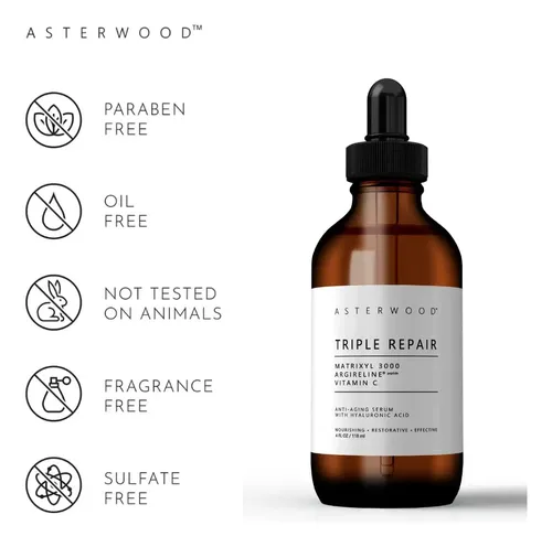 Sérum Asterwood Triple Repair Matrixyl 3000 + Argireline + H