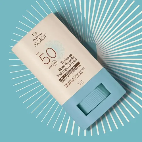 Protector Solar Facial Stick Natura Solar En Barra Fps 50