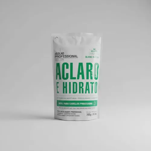 Pack 3 Decolorantes Issue Blanc Nature 700 Gr Cab.procesados