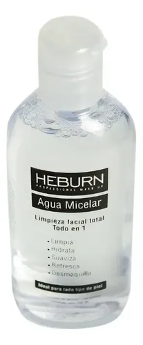 Heburn Agua Micelar Limpieza Facial Desmaquillante X 200 Ml
