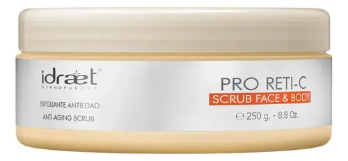 Exfoliante Idraet Facial Reti-c Scrub Cuerpo Vitamina C 250g Tipo de piel Todo tipo