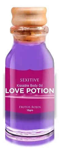 Aceite Comestible Love Potion Sexitive Frutos Rojos 15gr