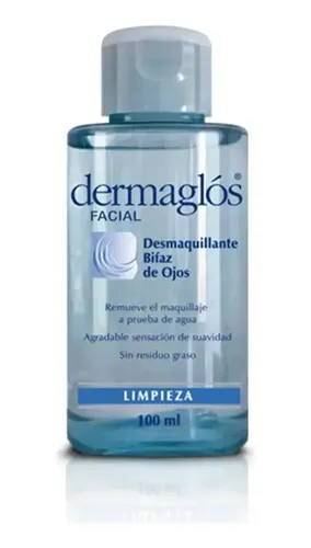 Dermaglós Facial Desmaquillante Bifaz Ojos Bifásico 100ml