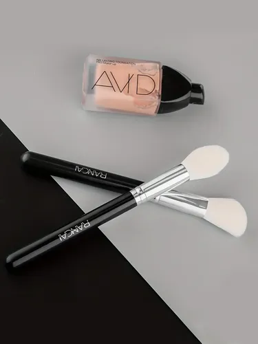 10 Pinceles Iluminadores De Maquillaje Con Forma De Llama