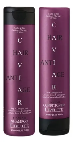 Kit Reparación Capilar Caviar Fidelite Completo Cabello Seco