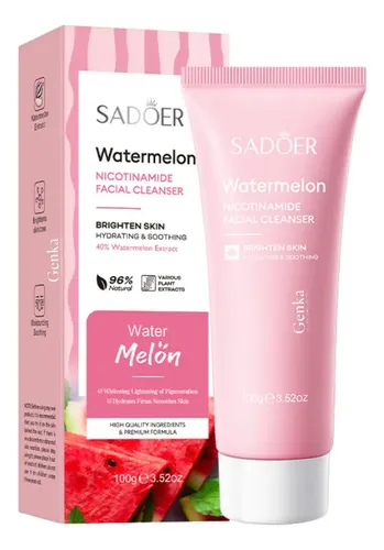 Limpiadir Facial Extracto Sandia Y Niacinamida 100g Sadoer