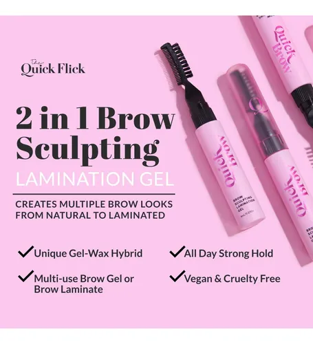 Gel Para Laminado Y Peinado De Cejas The Quick Flick 8 Ml