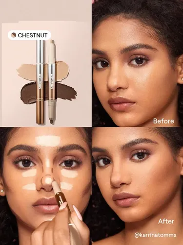 Sheglam Lápiz Contorno Y Iluminador Doble Punta