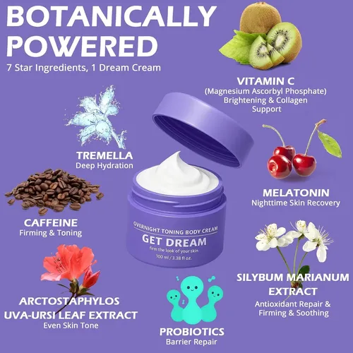 Crema Para Mejorar La Relajación De La Piel Por La Noche