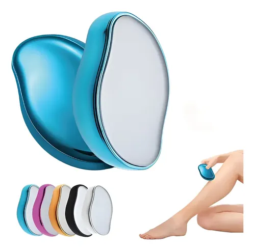 Mini Depiladora Facial Eléctrica Resistente al Agua con Jabón Exfoliador