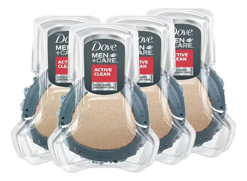 Set 4 Esponjas Exfoliantes Para Ducha Piel Sana