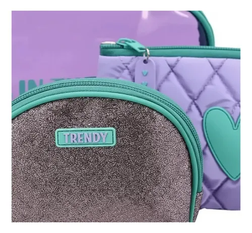 Set Portacosméticos X3 Trendy Organizador Maquillaje