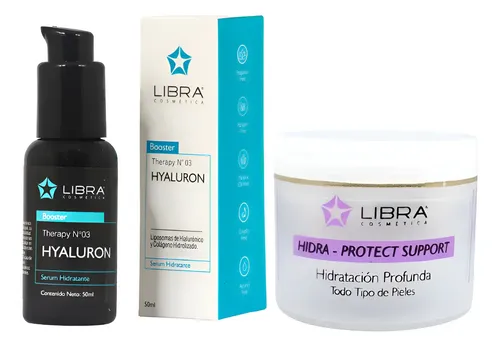 Libra Serum Hialuronico Hidratante + Crema Hidra Protect 50g