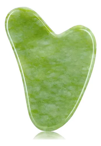 Placa Gua Sha Cuarzo Rosa Facial Cuello Cuerpo