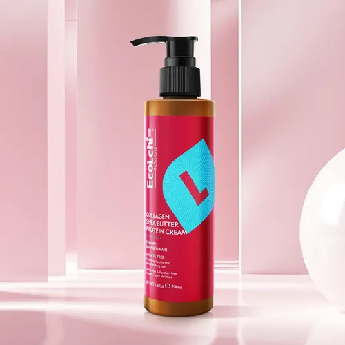 Crema Capilar Ecolchipro Colágeno Manteca Karité 200ml