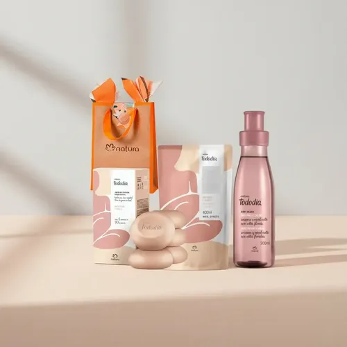 Kit Natura Tododia Nuez Pecán Y Cacao Crema Jabón Splash
