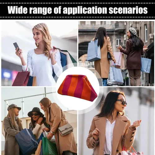 Bolsa De Maquillaje Portatil A Rayas,bolsa De Viaje//2026