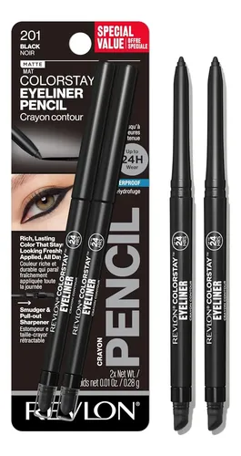 Revlon Colorstay Lápiz Delineador Waterproof 2 Unidades