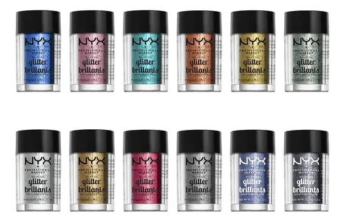 Nyx Professional Makeup Brillo Facial Y Corporal, Crystal…