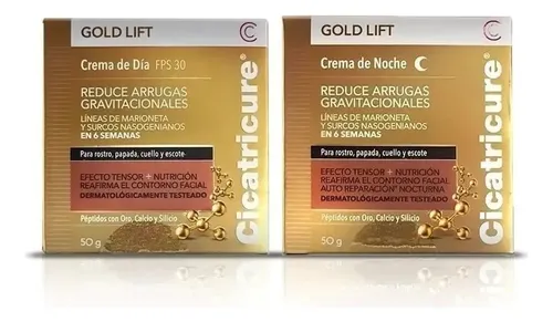 Cicatricure Gold Lift Combo Día-noche Fps30 Antiarrugas 50g