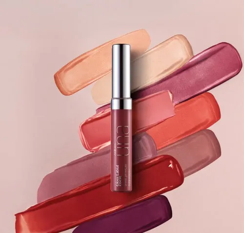 Lápiz labial brillante de cobertura media Natura Una Una cor nude 2c