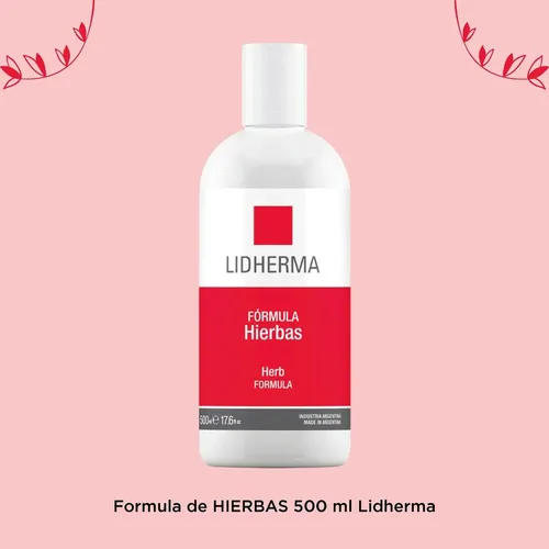 Locion Hierbas Lidherma 500 Calmante Piel Sensible Tonico