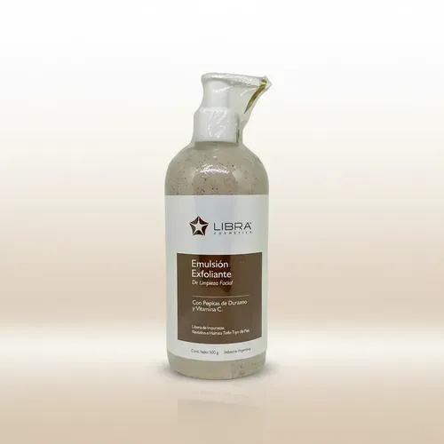 Emulsion Exfoliante De Limpieza Facial Libra 500gr