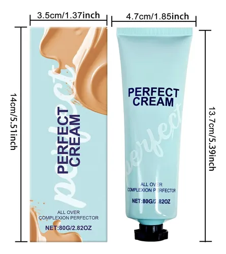 Crema Facial Y Corporal Que Cubre Las Imperfecciones Y Unifi